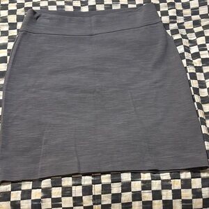 Leggiadro Charcoal Mini Skirt
